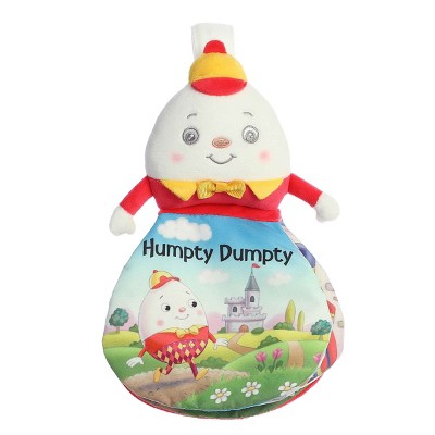 ebba Small Humpty Dumpty Story Pals Educational Baby Stuffed Animal White 9"