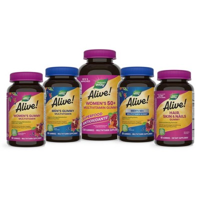 Nature's Way Alive! Gummy Vitamins Collection