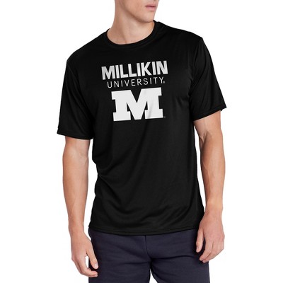 Men's Millikin University Sport Active T-Shirt Primary Logo