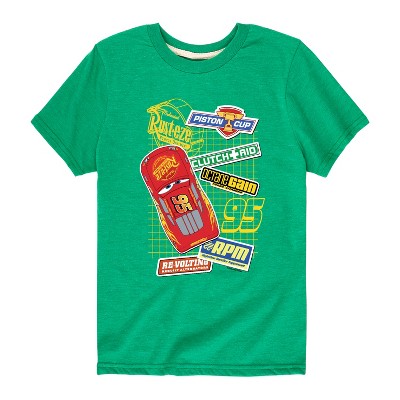 Boys' - Cars -  Short Sleeve Graphic T-Shirt