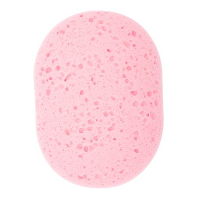 Unique Bargains Reusable Sponge Face Scrubber 4.33"x3.46" 1 Pc