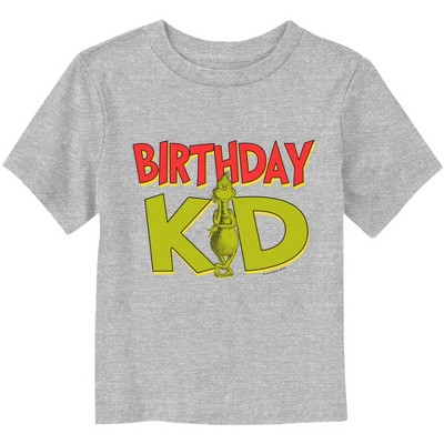 Toddler's Dr. Seuss Birthday Kid Grinch T-Shirt
