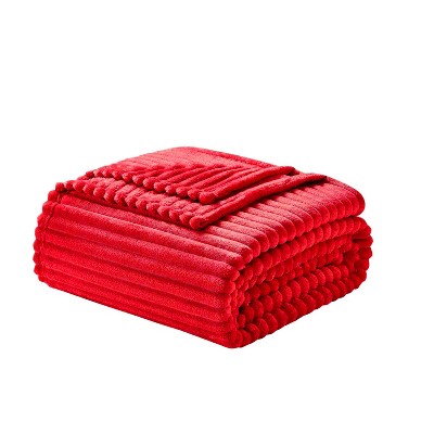 Nestl Cut Plush Fleece Blanket, Lightweight Soft Cozy Blanket, Fuzzy Blankets and Throws for Sofa or Bed