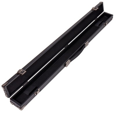 GSE 1x1 Hard Billiard Pool Cue Hard Box. 1/2 Cue Stick Case for 1 Butts/1 Shafts