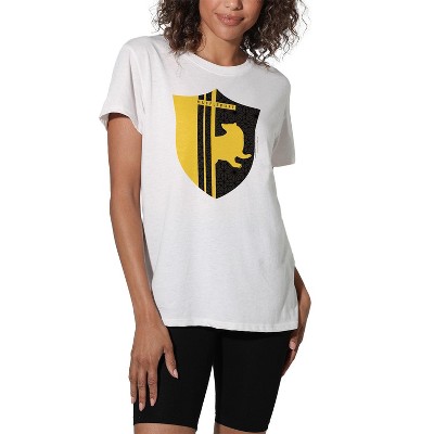 Harry Potter Hufflepuff Shield Women's Loose T-Shirt