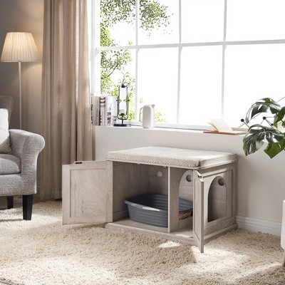 unipaws Designer Cat Litter Box Enclosure
