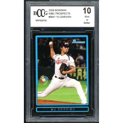 Yu Darvish Rookie Card 2009 Bowman WBC Prospects #BW1 BGS BCCG 10