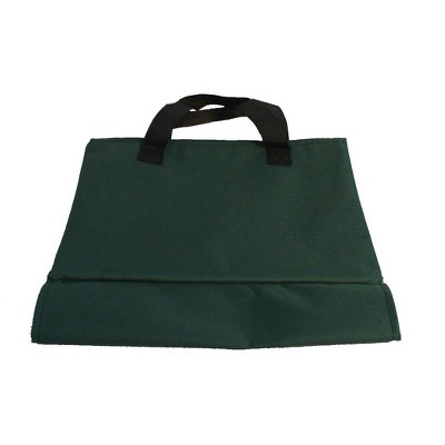 WorldWise Imports Chess Bag - Green Canvas Chess Tote
