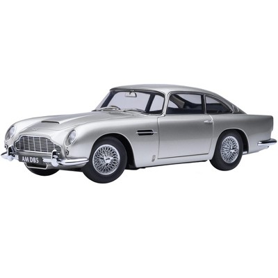 Aston Martin DB5 RHD (Right Hand Drive) Birch Silver 1/18 Model Car by Autoart