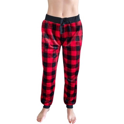 Just Love Women's Velour Plush Jogger Pants - Soft and Cozy Lounge