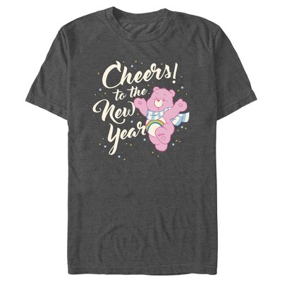 Men's Care Bears Cheers to the New Year T-Shirt