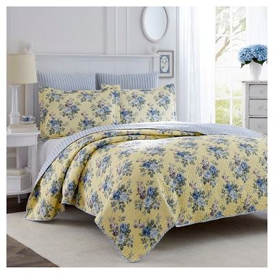 Laura Ashley Linley Quilt Set