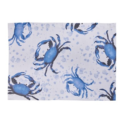 Split P Blue Crab Placemat Set of 4
