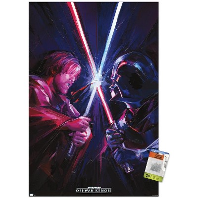 Trends International Star Wars: Obi-Wan Kenobi - Duel Unframed Wall Poster Prints