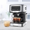 Capresso Cafe TS Espresso Machine: 15-Bar Pressure, Milk Frother, Grinder, 2-Cup Capacity, Automatic Shut-Off, Black - 2 of 4