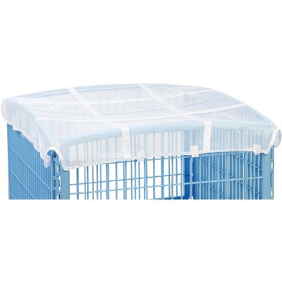 IRIS USA 4-8Panel 24/34"H Plastic Pet Playpen with Door