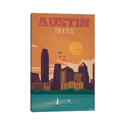 Austin by IdeaStorm Studios Unframed Wall Canvas - iCanvas