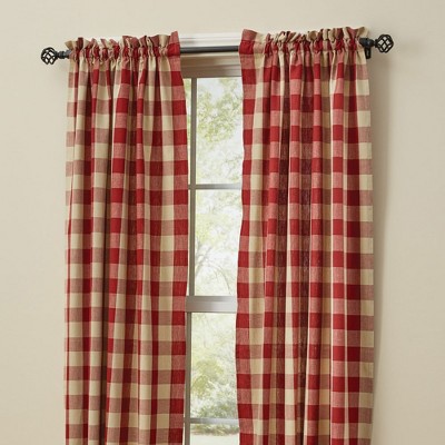 Park Designs Buffalo Check Panels 63"