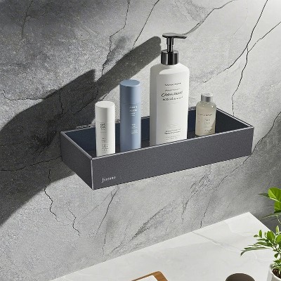 UNISOAR Square Bath Shower Caddy Shelf