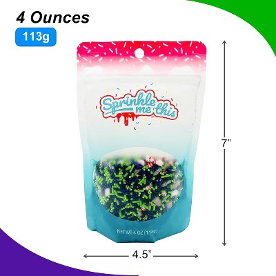 Sprinkle Me This – Zombie Grave Sprinkles – Halloween Mix with Grave Stones, Candy Eyes, Bloody Bones & More