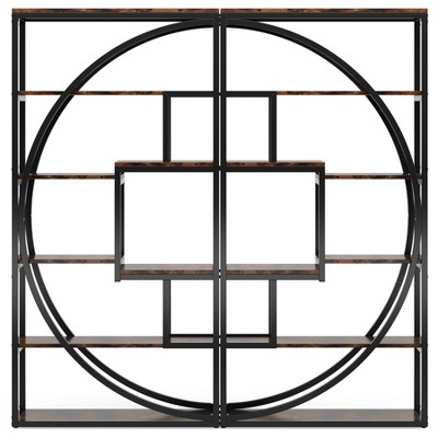 Tribesigns 5-Tier Bookshelf, 70.8" Tall Book Shelf Display Rack with 8 Open Storage Shelves