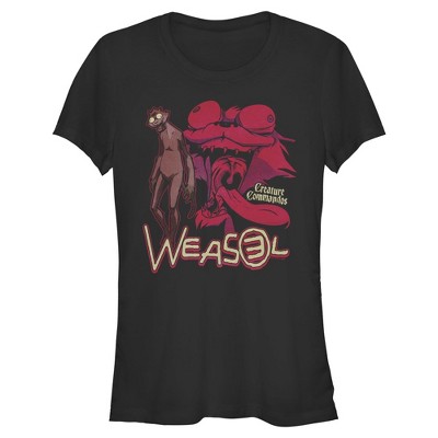 Juniors Creature Commandos Crazy Weasel T Shirt