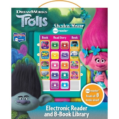 DreamWorks Trolls Electronic Me Reader 8-book Boxed Set: Features Branch & Poppy, Speaks Phrases