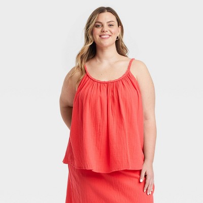 Women's Gauze Tank Top - Universal Thread™