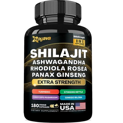 Zoyava Shilajit All in One Supplement - ShilaStrength, 180ct