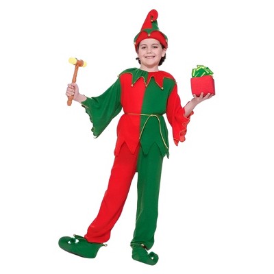 Forum Novelties Santa's Elf Costume With Jingle Bells Child