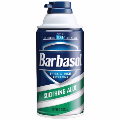 Barbasol Men's Soothing Shaving Cream - Aloe - 10oz