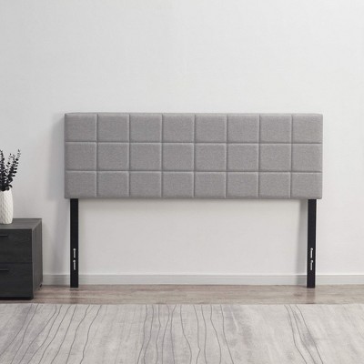 Nestl Square Tufted Fabric Headboard, Bed Headboard Only