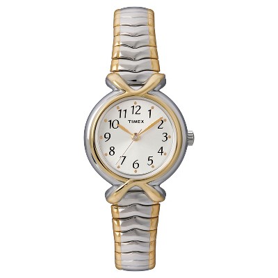 Women's Timex Expansion Band Watch - Light Silver T218549J