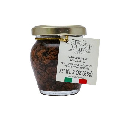 Tesori Del Matese Minced Black Summer Truffle In Olive Oil