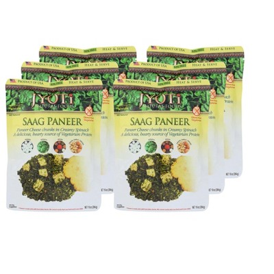 Jyoti Saag Paneer Cuisine - Case of 6/10 oz
