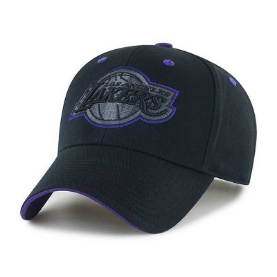 NBA Los Angeles Lakers Black Money Maker Mesh Hat: Adjustable Snapback Basketball Cap