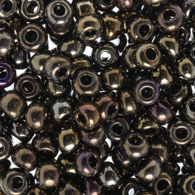 John Bead 22g 2/0 Brown Iris Czech Glass Seed Beads for Jewelry Bracelet Necklace Making