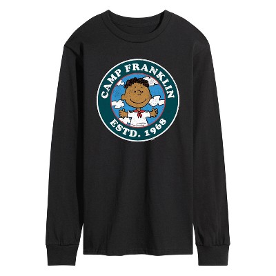 Men's - Peanuts - Camp Franklin Long Sleeve Graphic T-Shirt
