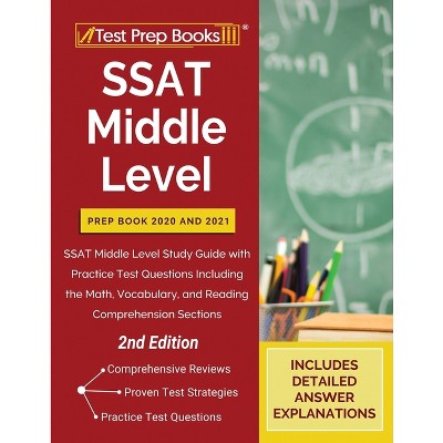 SSAT Middle Level Prep Book 2020 and 2021 - by  Tpb Publishing (Paperback)