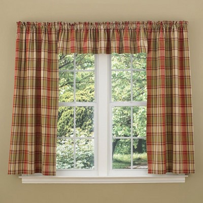 Park Designs Heartfelt Window Panels 63"L