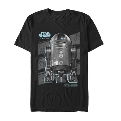 Men's Star Wars Rogue One C2-B5 Droid Panels T-Shirt
