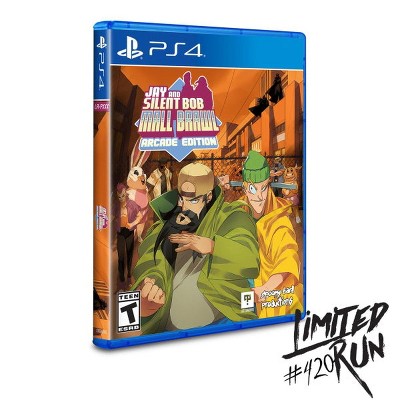 Limited Run Games Jay and Silent Bob: Mall Brawl   Arcade Edition   Limited Run #420  PlayStation 4