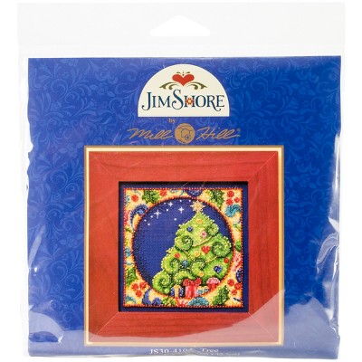 Mill Hill/Jim Shore Counted Cross Stitch Kit 5"X5"-Tree