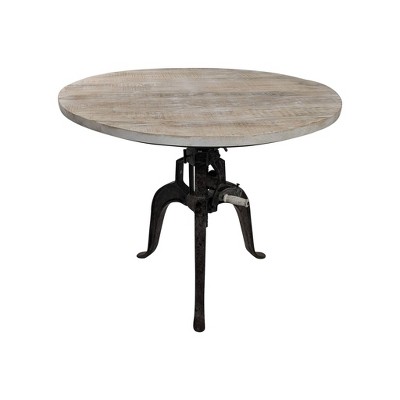 Carolina Living Bentley Adjustable Crank Dining Table