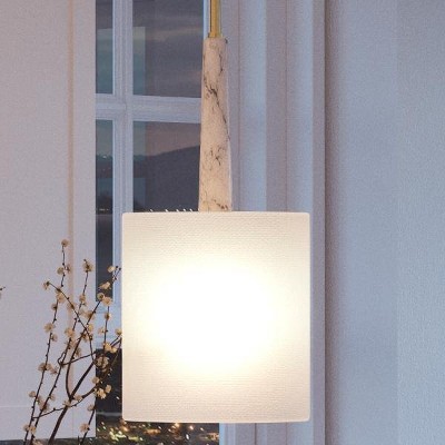 Urban Ambiance Luxury Cosmopolitan Pendant,  17"H x 8"W,  Palladian Gold Finish, UHP2633