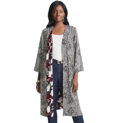Jessica London Reversible Duster Jacket