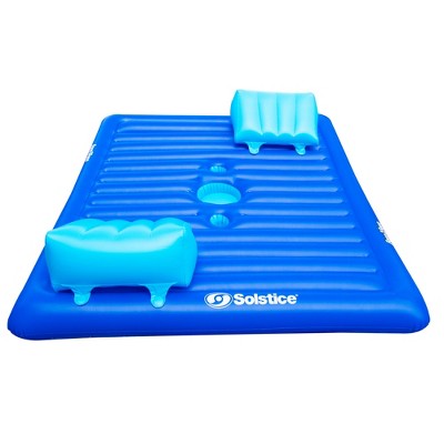Pool Central Inflatable Blue Dual Swimming Pool Lounger - 78"