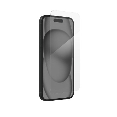 iFrogz Apple iPhone 15 Pro Glass Shield Screen Protector: Scratch & Fingerprint Resistant
