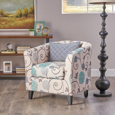 Modern Tufted Mid Century Plaza Club Chair for living room and bedroom-Christopher Knight Home