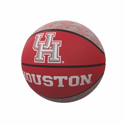 NCAA Houston Cougars Mini-Size Rubber Basketball: 8" Diameter, All Ages, Rubber Shell